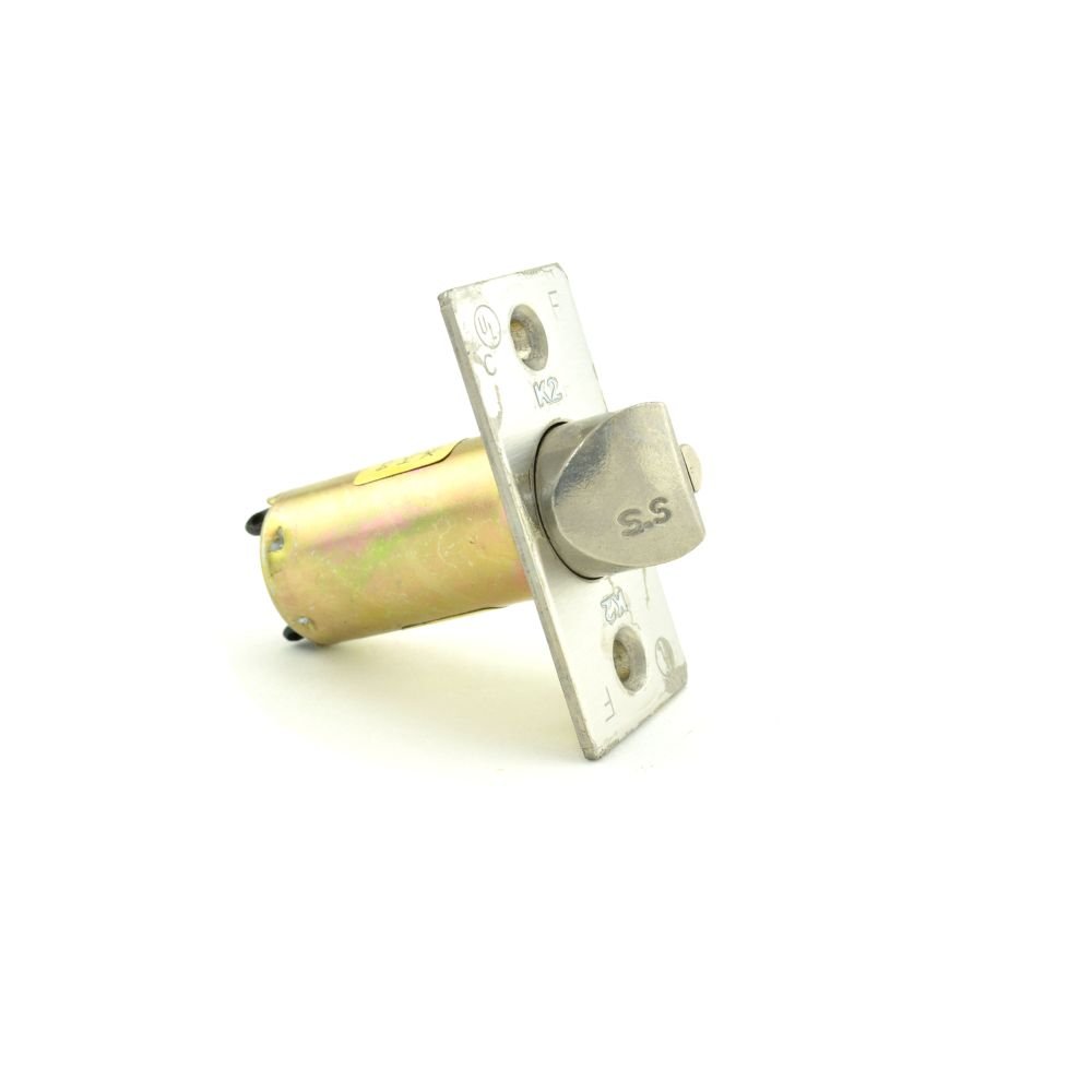 Stanley Commercial Hardware Dead Latch for QCL200 and QCI200 Series Levers, Square Corner, 2.75" Size, Satin Chrome Finish