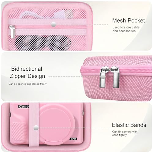Funda rígida y silicona para Canon PowerShot G7X Mark III miniatura 5