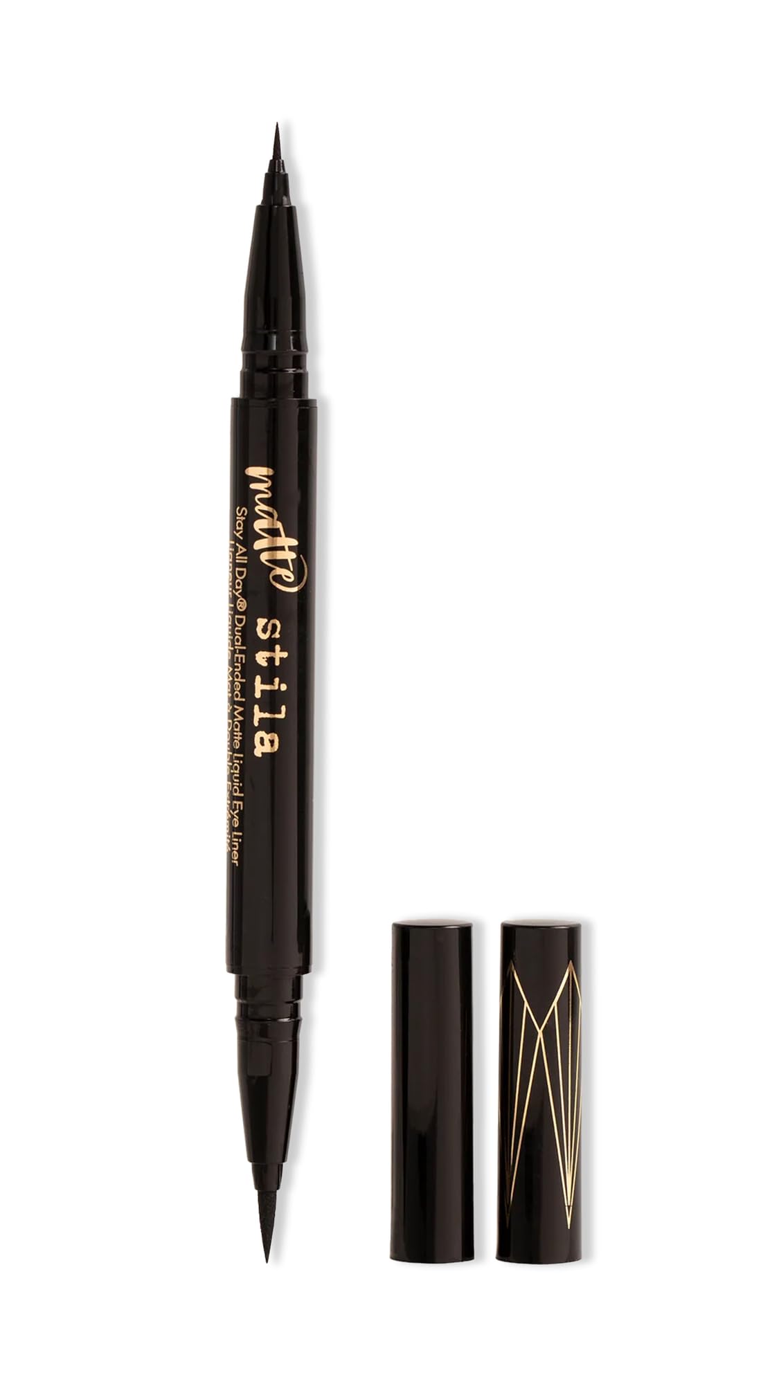 Stila Stay All Day Dual-Ended Liquid Eye Liner - Matte Intense Black