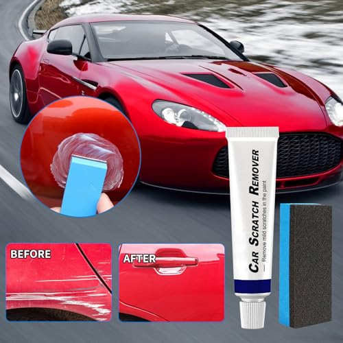 YANINEE 2 Stück Car Scratch Remover, Lackkratzer Entferner Auto für Autolack Kratzer Entfernen Wirbel Markierungen Abrieb Makel