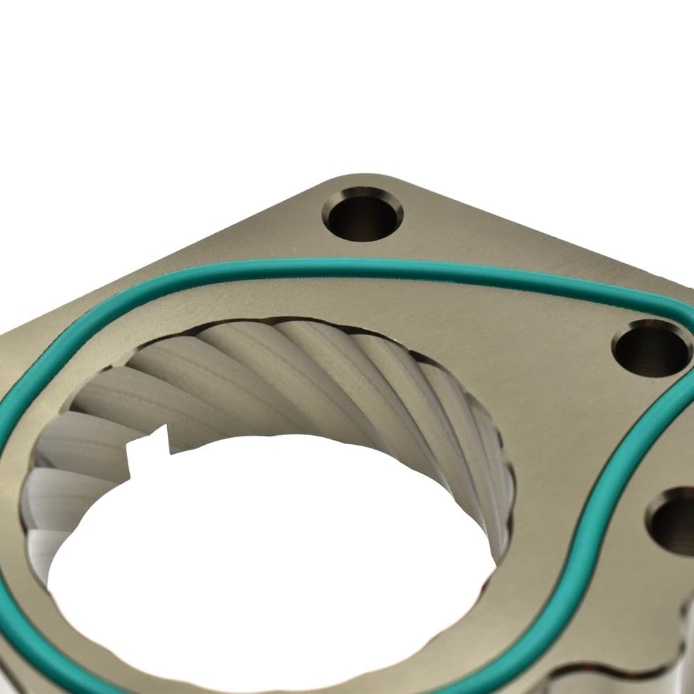Dystans przepustnicy Pasuje do Civic Gen R18 12-15 Pasuje do Accord R20 Al Alloy Vortex uszczelka dolotowa Przekładka korpusu przepustnicy Element dystansowy kolektor dolotowy