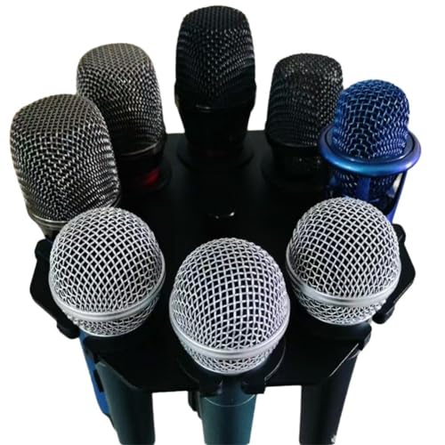 Support de microphone multiple pour éviter les chutes de micros - 5