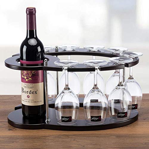 Soporte para botellas de vino HASMI de madera miniatura 5