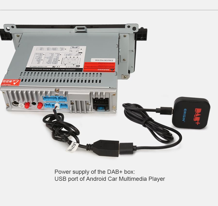 Car DAB DAB + Box Ricevitore digitale AU Adattatore per sintonizzatore