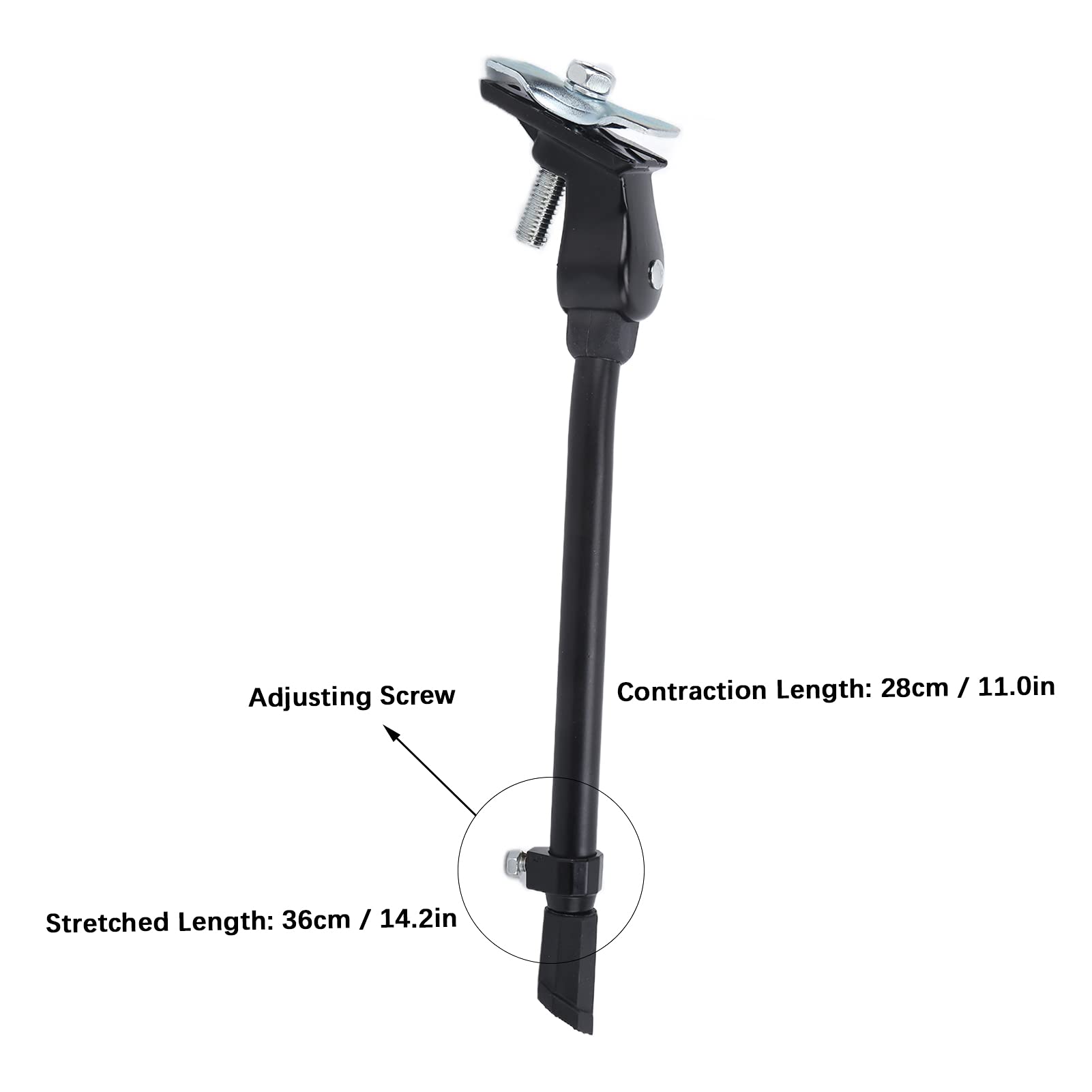 Cavalletto Bici 29 Pollici Mtb Cavalletto Per Bici Regolabile - In Lega Alluminio, Per Mountain Bike E Strada 24-27 Pollici Supporto Bicicletta Centrale