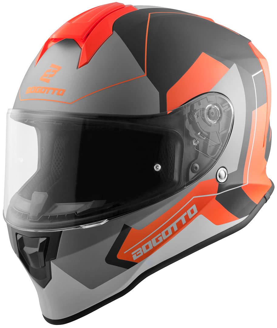 Bogotto V126 Visor, Iridium Blue, One Size
