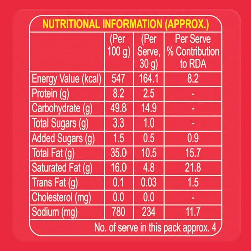 Image of Crax Potato Chips Masala Punch 85g /95g (weight may vary) (Pack of 3)