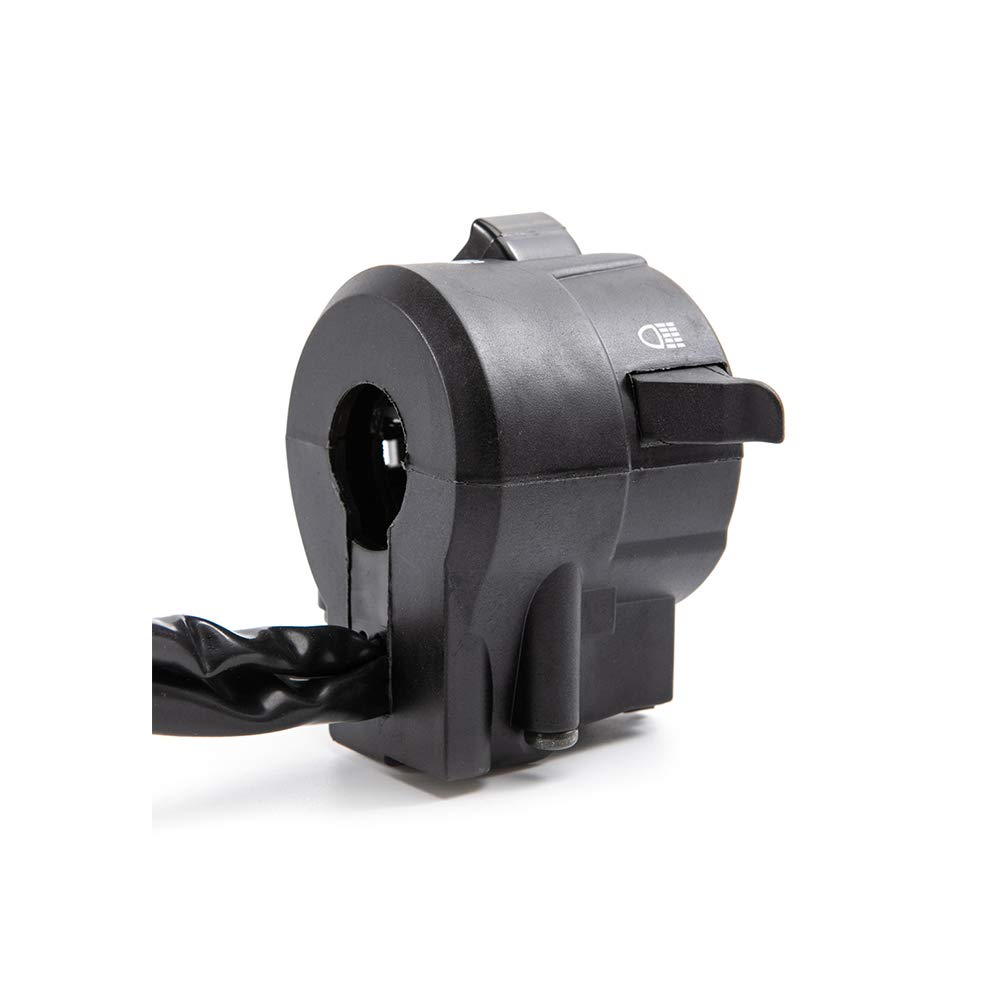 Interruttore di comando universale del manubrio del motociclo 12V 7/8 '' Interruttore di avviamento elettrico del faro del lampeggiatore del corno del motociclo