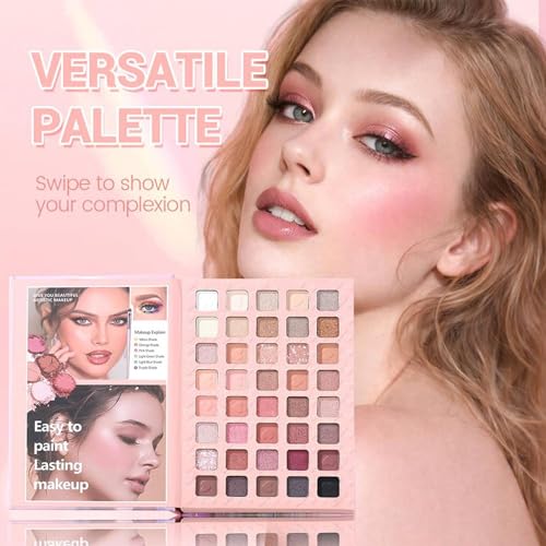Paleta de maquillaje en forma de libro compacto para rostro 4