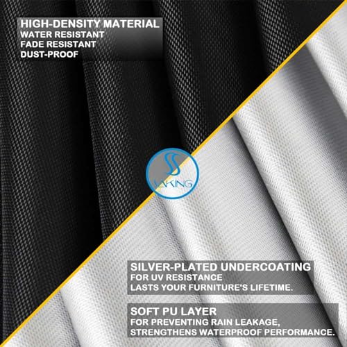 Housse de table d'appoint de patio Saking imperméable et anti-UV