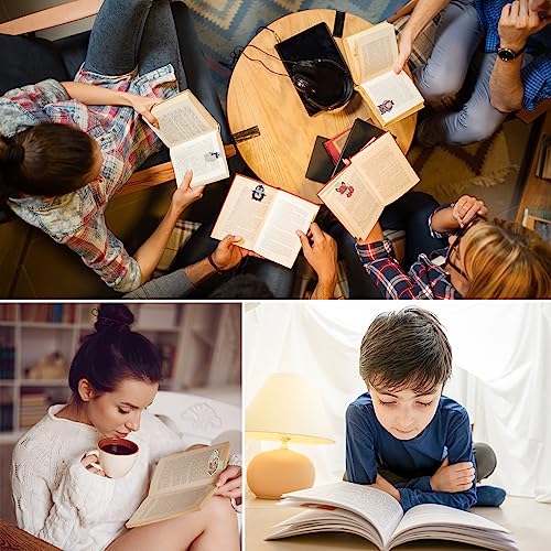 COLOFALLA 6 Stück Lesezeichen Magnetisch Tiere Kinder Magnetlesezeichen Geschenke zum Geburtstag Einschulung Geschenk Schultüte Füllung für Schüler Buchliebhaber Junge Mädchen