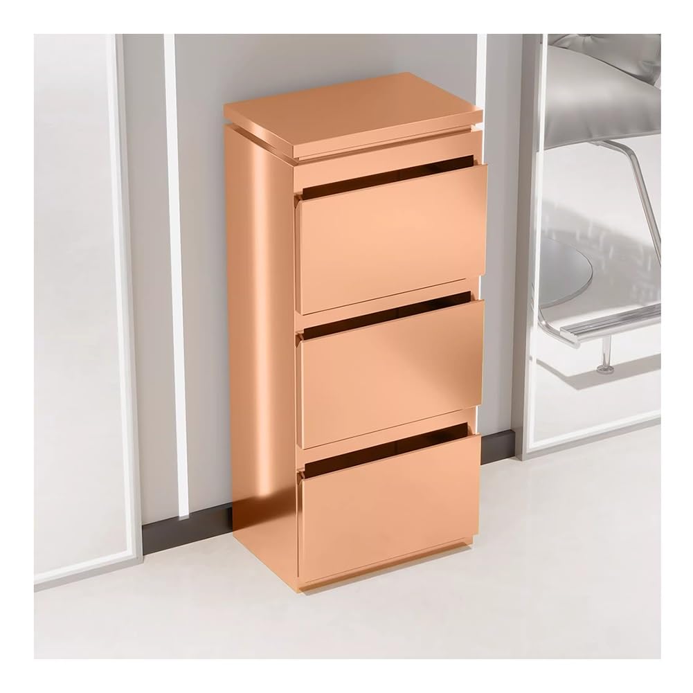 Gabinete de almacenamiento para salón de belleza, estación de salón de acero inoxidable para estilista, organizador de salón con estantes