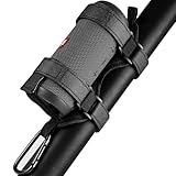 Xislet Speaker Holder for Bike with Carabiner, Adjustable Golf Cart Speaker Mount Fits JBL Charge 5 6 Flip 5 6 7 Anker Bluetooth Holder Strap for UTV ATV Ebike Scooter Boat Club Car Jet Ski