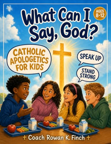 What Can I Say, God?: Catholic Apologetics for Kids 8-12 — The Fun &amp; Screen-Free, Full-Color Guide to Speaking Up, Standing Strong &amp; Defending Your Christian Faith, One Lesson at a Time (FaithWins)