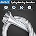 Eoppen Spring Tubing Benders Kit 1/4, 5/16, 3/8, 1/2 and 5/8 Inch 5 in 1 Tube Bender Set for Copper, Brass, Aluminum and Thin Steel Tube