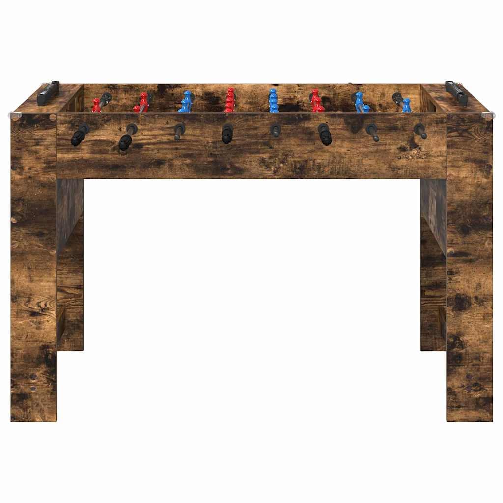 Genérico Mesa de Futbolín Roble Ahumado 125 x 60,5 x 80 cm,Deportes,Juegos de Interior,Futbolín,Mesas de futbolín-858888