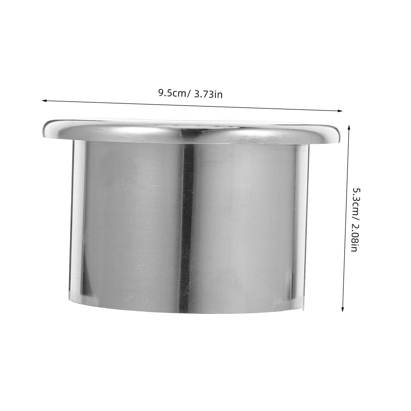 SOLUSTRE Stainless Steel Hair Dryer Storage Organizer Hair Accessories Holder for Salon Barber Station Countertop Modern Design