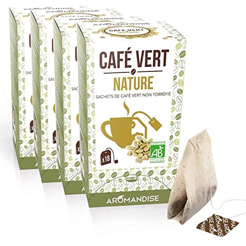 Café verde naturaleza 72 bolsitas