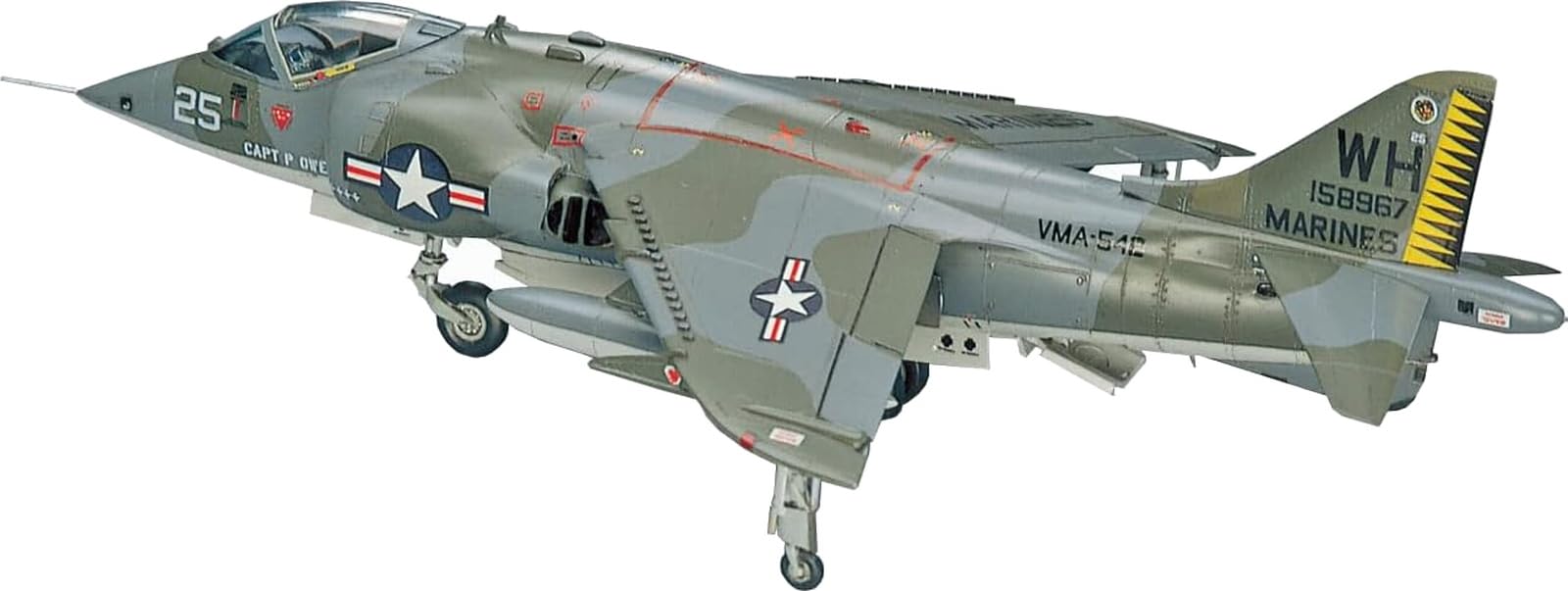 HASEGAWA 1/72 AV-8A Harrier Model Aircraft Kit -HAB10