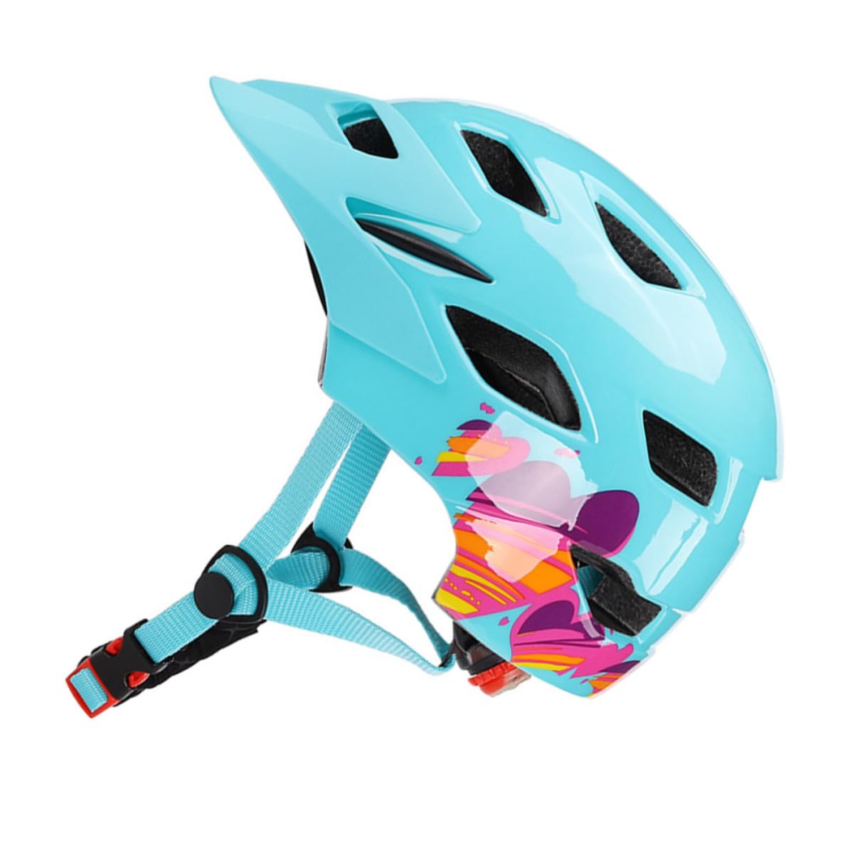 Casco para Azul Ligero de PC para Deportes al Aire Libre y Patinaje, Protección Segura y Diseño Atractivo para Ciclismo y Monopatín