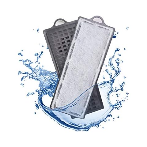 boxtech Aquarium Replacement Hang On Filter Cartridge, Pack of 2 (2 pcs 5-10 Gal Filter Cartridge) Cover
