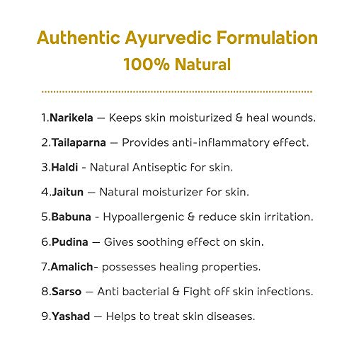 Image of Mother Sparsh After Bite Turmeric Balm for Rashes And Mosquito Bites, 100% Ayurvedic, Gentle Skin Roll-On Formula, 25gm (Pack of 7)