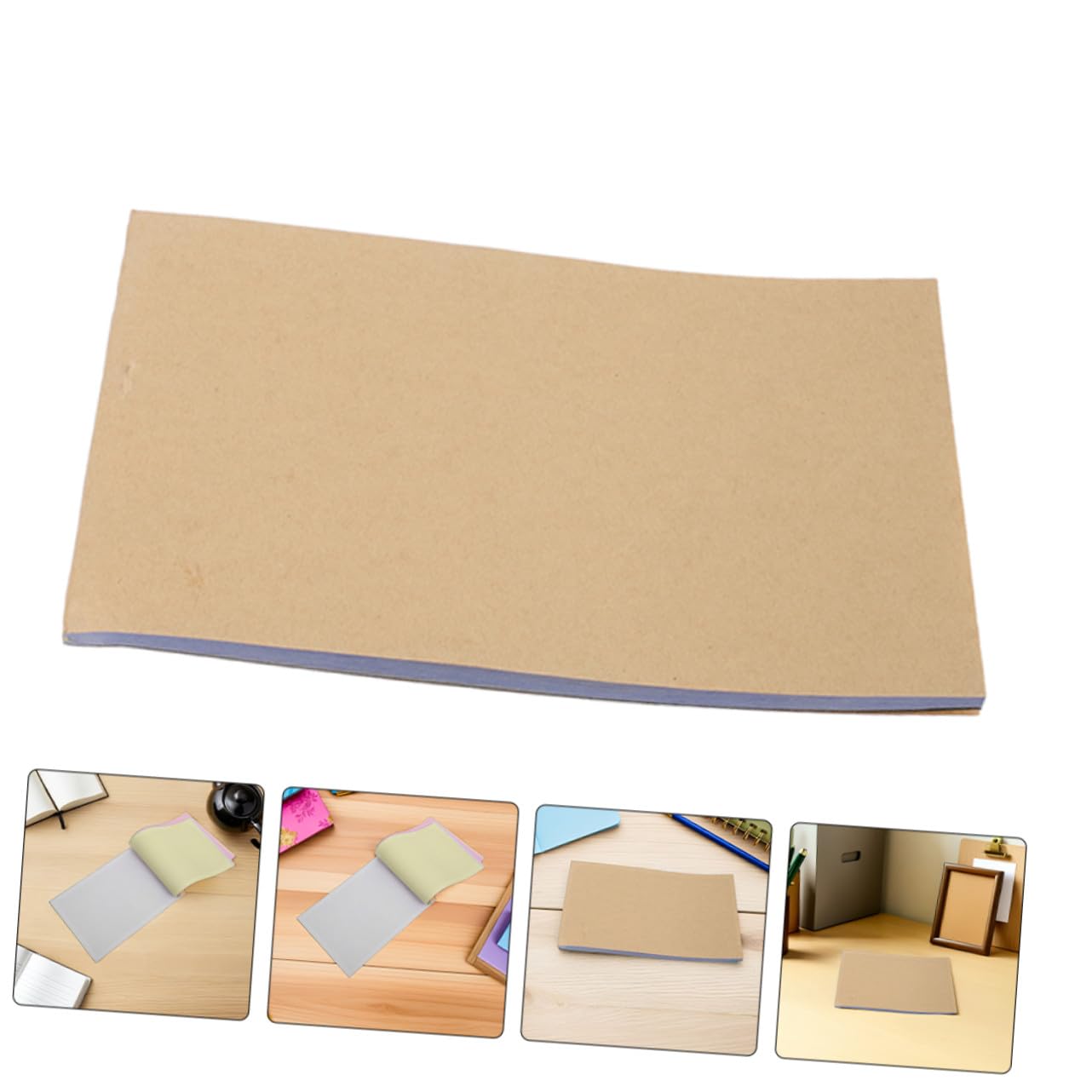 PLAFOPE 10 Pezzi Notebook Carbonio Carta Kraft per Duplicati Precisi Multipli per Ufficio Contabilità e Gestione Ordini