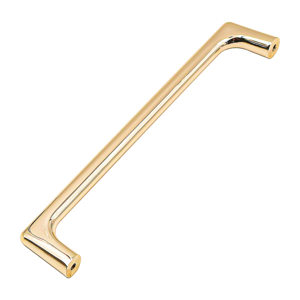 ZONADAH Set of 4 Cabinet Gold Plated Slim Handles, Hole Distance 160mm,Total 170mm, White Cabinet Pull Handles - Image 2
