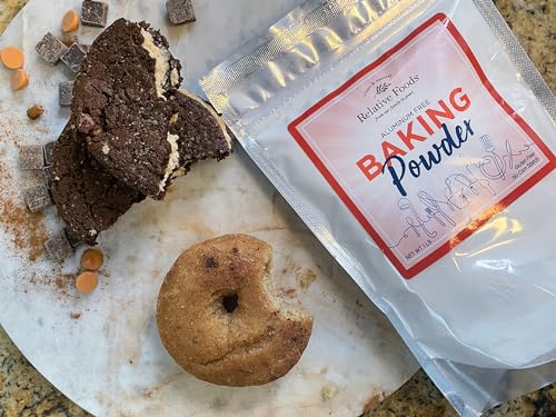 Relative Foods Baking Powder, 1 Pound Aluminum Free, Corn Starch Free, Double Acting, Gluten Free. Made In Our Usa Allergen Free Facility. Premium Leavening Agent. thumb #2