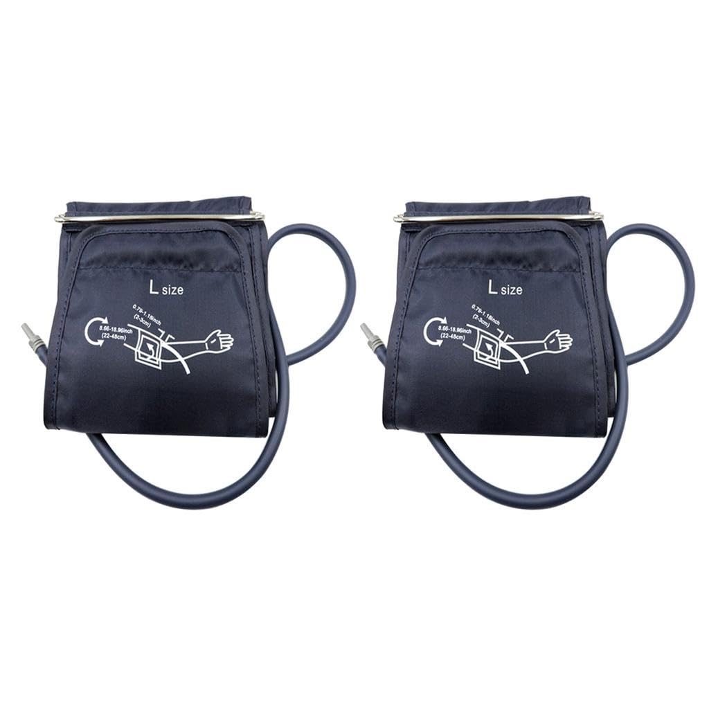 2 Pieces Blood Pressure Cuff Arm Sphygmomanometer Oxford Sleeve 22-48cm | Health & Beauty | Medical, Mobility & Disability | Monitoring & Testing | Blood Pressure Monitoring-image-33
