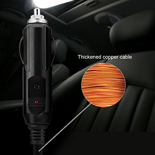Car Heater, Fydun Car Defroster 2 in 1 Portable Windshield Heater 12V 150W Ceramic Heating Cooling Heater Fan Demister Universal Switch Heated Heating Pad