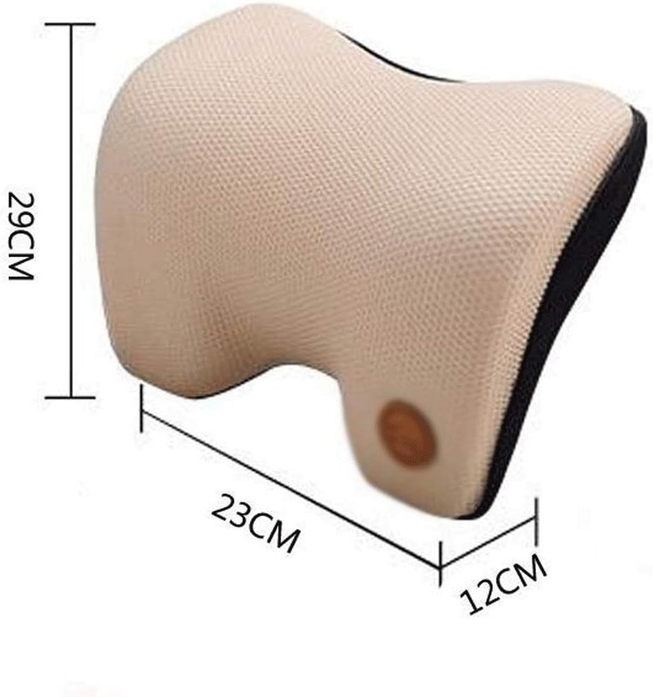 Pillow - Memory Foam Car Cushion Neck Support Travel Pillow Fits Car Home Office Chair - Comfort Breathable(E)