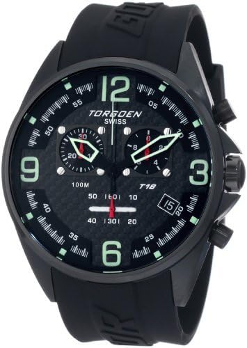 Torgoen Swiss Men's T18302 T18 Series Classic Black Aviation Watch