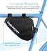 Aduro Sport Bicycle Bike Storage Bag Triangle Saddle Frame Pouch for Cycling (Blue)