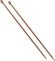 Vista 1 de 2 agujas de tejer de bambú de una sola punta para tejer ganchillo suministros para principiantes hechos a mano proyectos de tejer DIY