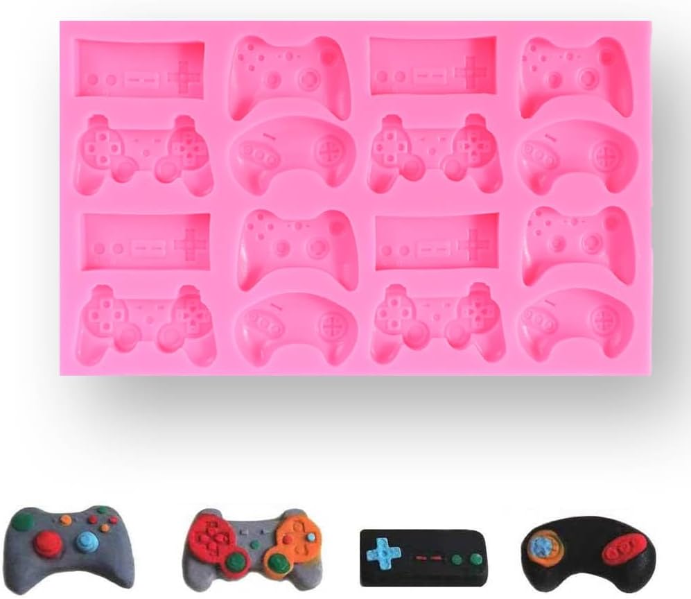 Molde de silicona para control de juego miniatura 1