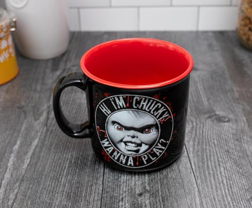 Taza de cerámica Child's Play Chucky 20 onzas miniatura 5