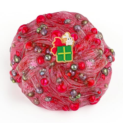 Green & Red Pearl Bead Slime - image 3