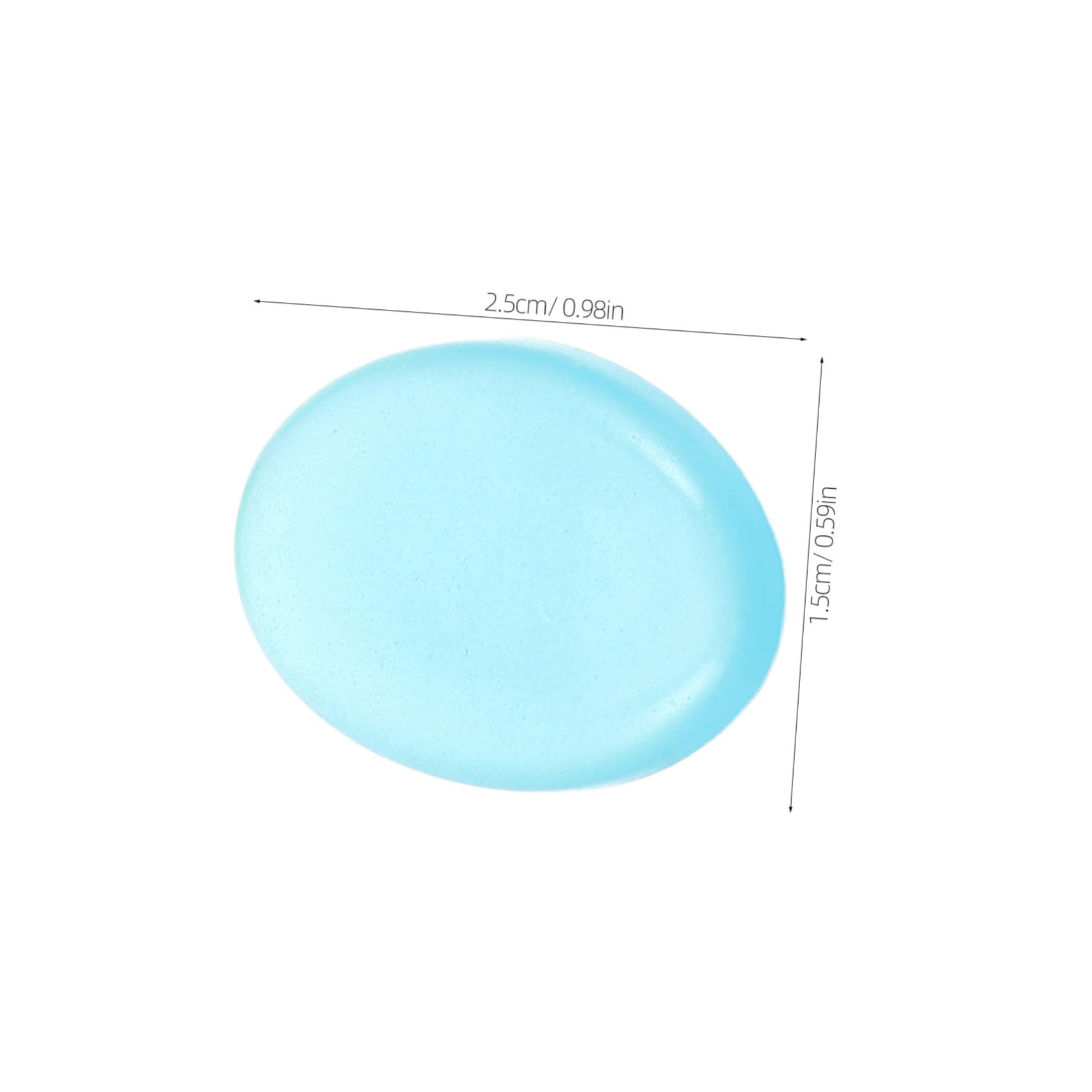 500 Pezzi Ciottoli Luminescenti in Resina per Vasca e Giardino Pietre Decorative Nottilucenti Blu-verde per Sentieri Esterni e Decorazioni Vasca