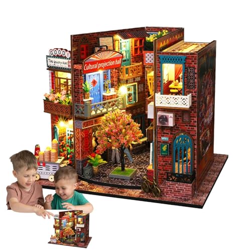 Kit de maison de miniature à faire soi-même, le cadeau créatif idéal pour adultes