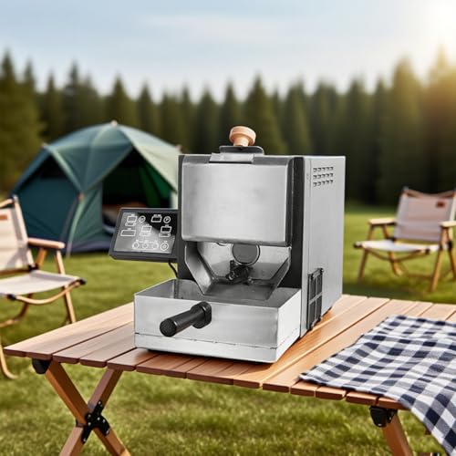 Tostador De Café Casero De 200 G | Tostador De Granos De Café, Simula Fuego Directo, Tostado Automático,Adecuado Para Baristas Caseros, Entusiastas Del Café,Tostadores De Pequeñas Cafeterías.