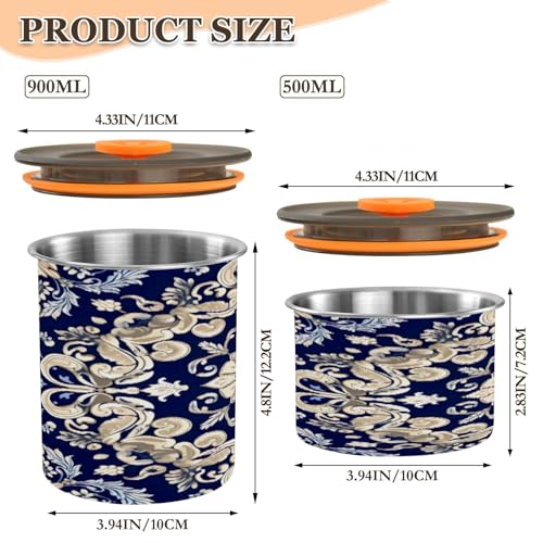Envase de Acero Inoxidable para Café 900 ml ATTX miniatura 2