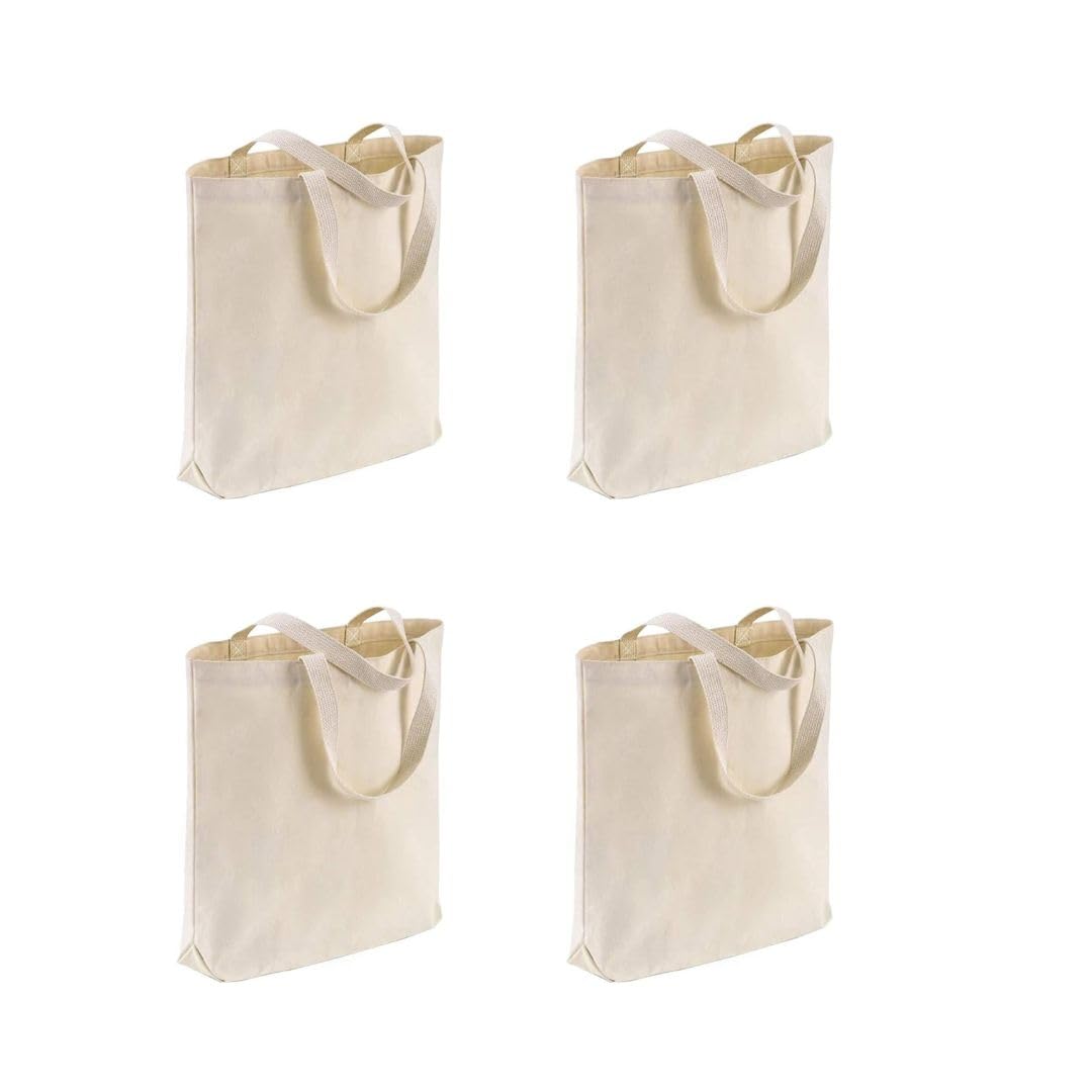 Reniccaa Extra Large Utility Tote, Foldable Reusable Tote Bags 100% Organic Cotton Grocery,eco-Friendly,Multi-Purpose Bag Sturdy Canvas Bag with 15kgs Capacity,Travel.-image-42