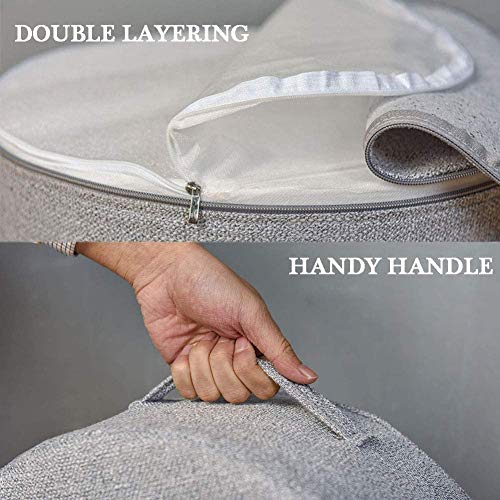 Pouf de 40 cm compact pour optimiser un petit espace de vie - 4