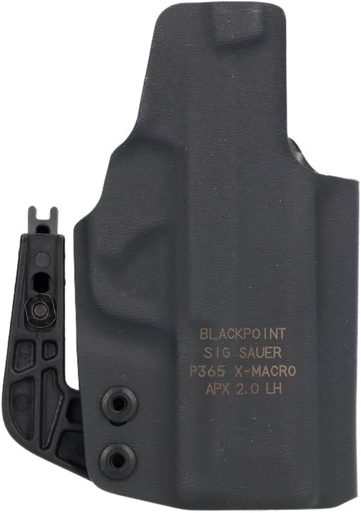 SIG SAUER P365 X-Macro IWB BlackPoint Tactical Right/Left Hand Lightweight Durable Adjustable Concealed Carry Hip Handgun Holster
