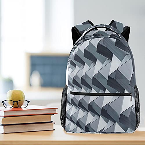 Sac à dos de voyage gris pour enfants avec compartiment gourde