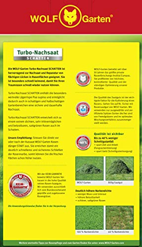 Foto von WOLF Garten WOLF-Garten - Turbo-Nachsaat Schatten L-RS 100
