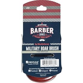 Alternative view of WavEnforcer Premium Quality Boar Military Brush