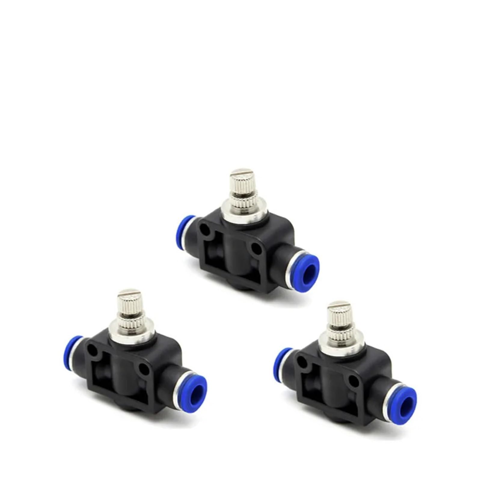 AARTERZZA Air Flow Speed Control Valve Tube Water Hose Pneumatic Push In Fittings 4-12mm Pipe Joint(6MM)
