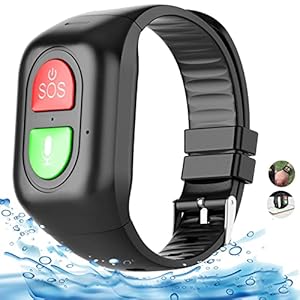 Valdetectie Slim Horloge Voor Senioren, GPS-horloge Voor Ouderen Met SOS-oproep, Tracking & GeoFence-functie, GPS Sports Fitness Tracker, Voor Patiënten Met Dementie, Alzheimer En Autisme
